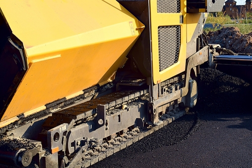 摊铺机履块应用